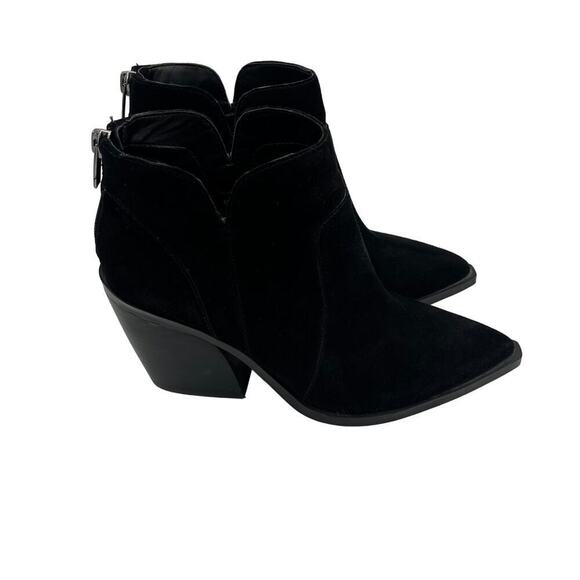 Vince Camuto Women's Black Suede Booties SIze 7.5M - Picture 2 of 8
